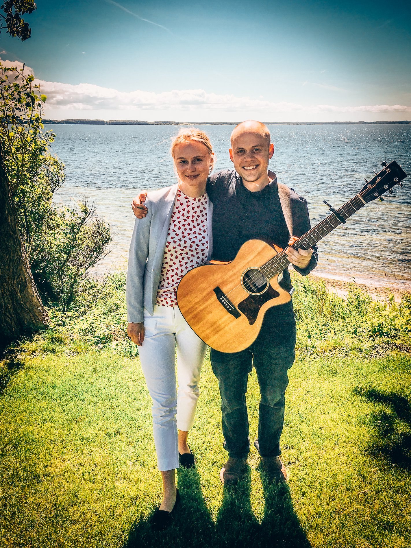 singer and guitarist background music wedding ceremony wedding ceremony music