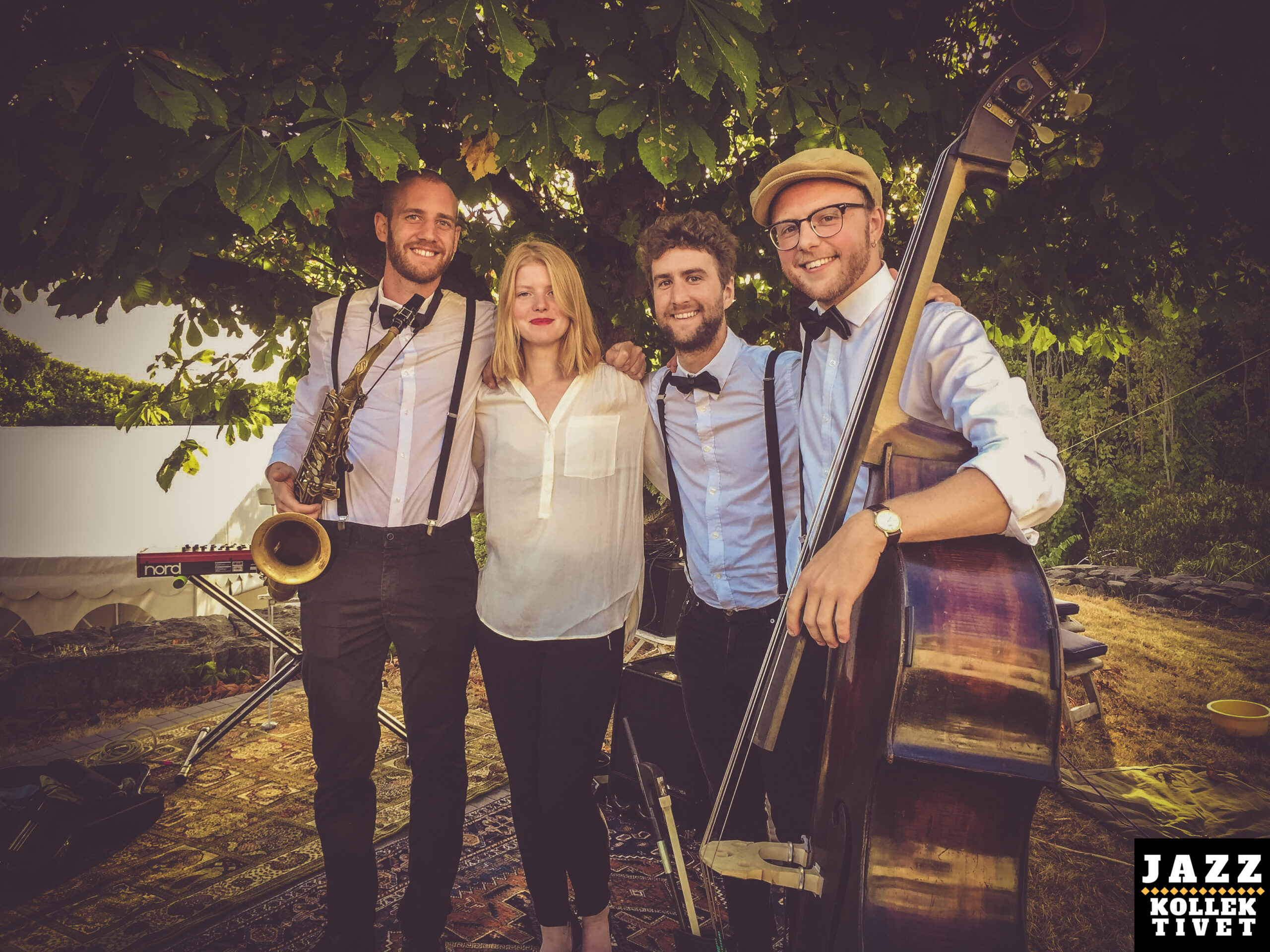 livemusik jazzkollektivet jazzband dansk svensk booking bryllup fest privatfester events