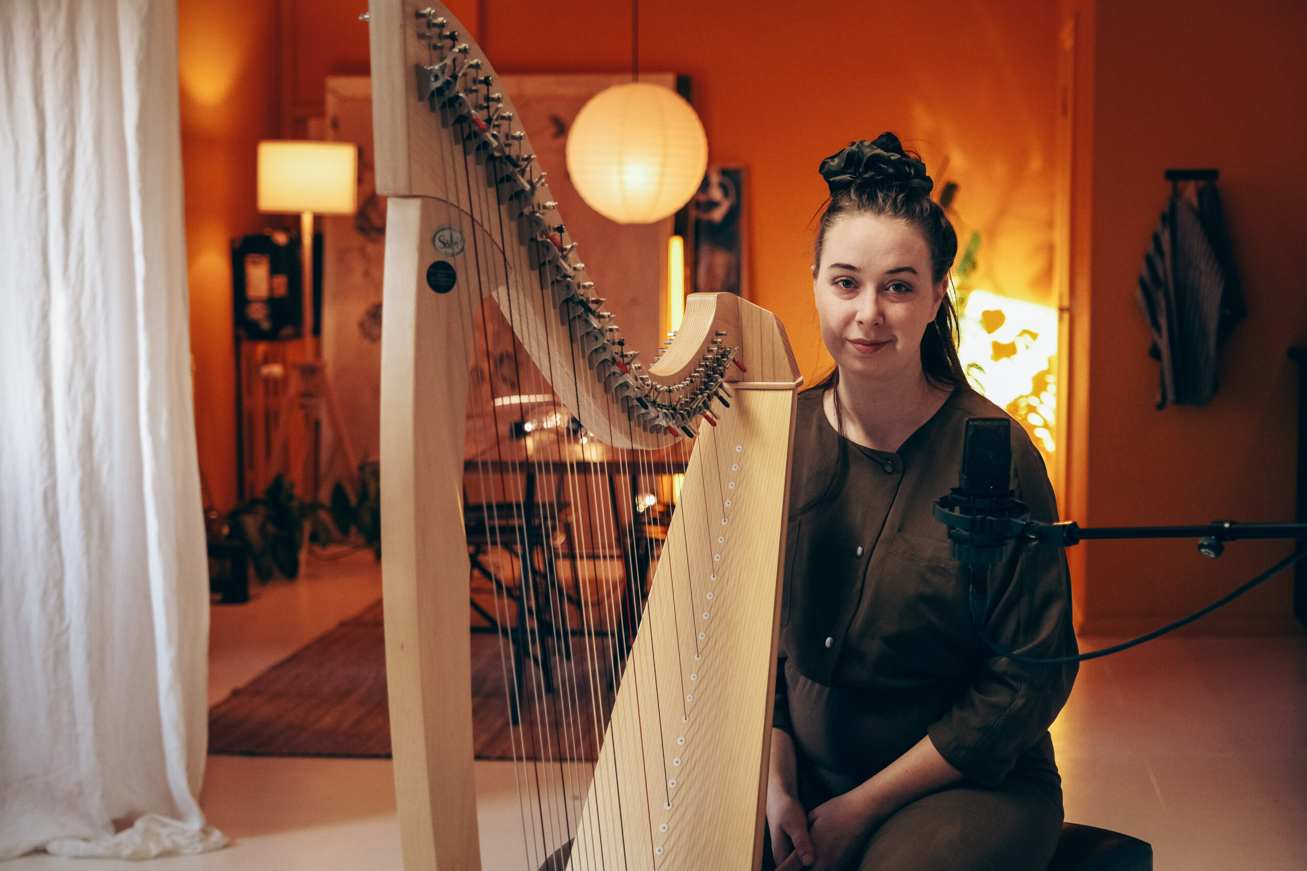 harpe harpespiller københavn århus danmark danmark kvinnelig sanger celtic