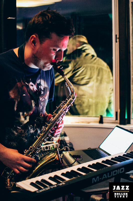 kulturnat saxophonist kulturtårnet piano sax booking party performance